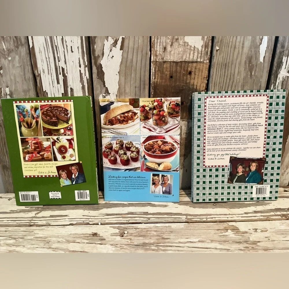 Gooseberry Patch (Christmas) Cookbooks-3